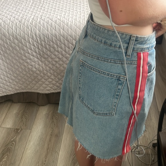 denim fray edge mini - Picture 4 of 5